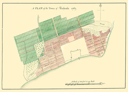 Picture of PENSACOLA FLORIDA PLAN - 1767