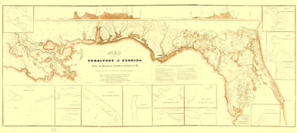 Picture of TERRITORY OF FLORIDA CANAL - SHIFT 1829