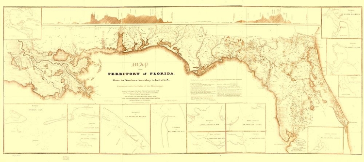 Picture of TERRITORY OF FLORIDA CANAL - SHIFT 1829