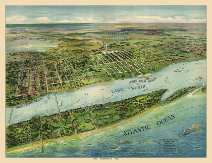 Picture of WEST PALM BEACH FLORIDA - PLEUTHNER 1905