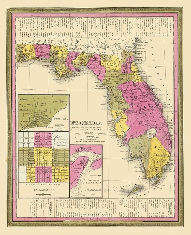 Picture of FLORIDA - MITCHELL 1846