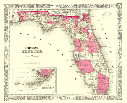 Picture of FLORIDA - JOHNSON 1863