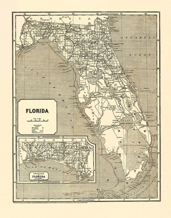 Picture of FLORIDA - MORSE  1842