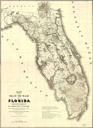 Picture of FLORIDA SECOND SEMINOLE WAR - STONE 1839