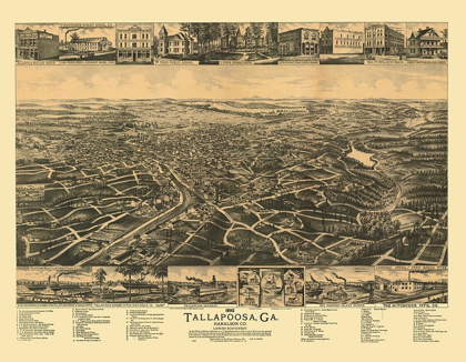 Picture of TALLAPOOSA GEORGIA - NORRIS 1892