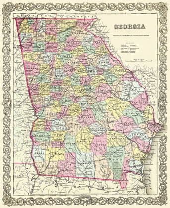 Picture of GEORGIA - COLTON 1855