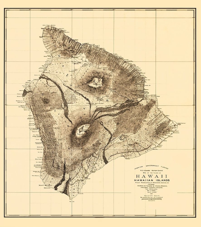Picture of HAWAII HAWAII - BIEN 1886