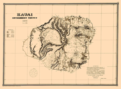 Picture of KAUAI HAWAII - KITTREDGE 1878