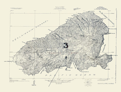 Picture of KAHOOLAWE HAWAII QUAD - USGS 1926