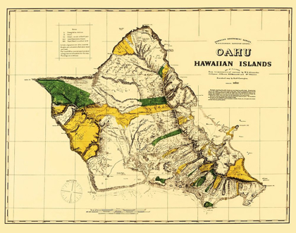 Picture of OAHU HAWAII - COVINGTON 1881