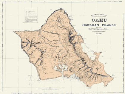 Picture of OAHU HAWAII - COVINGTON 1881