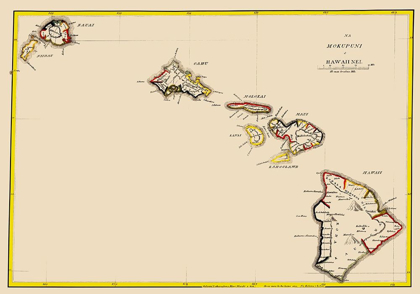 Picture of HAWAII - LAHAINA LUNA 1837