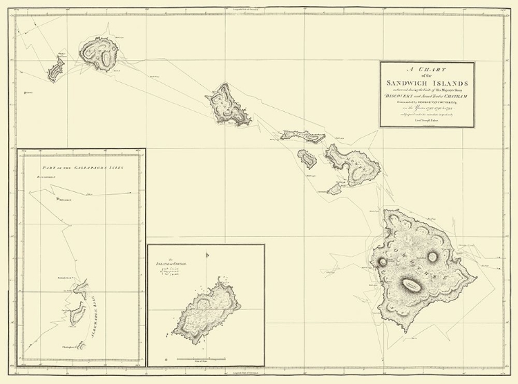 Picture of HAWAIIAN ISLANDS - BAKER 1794