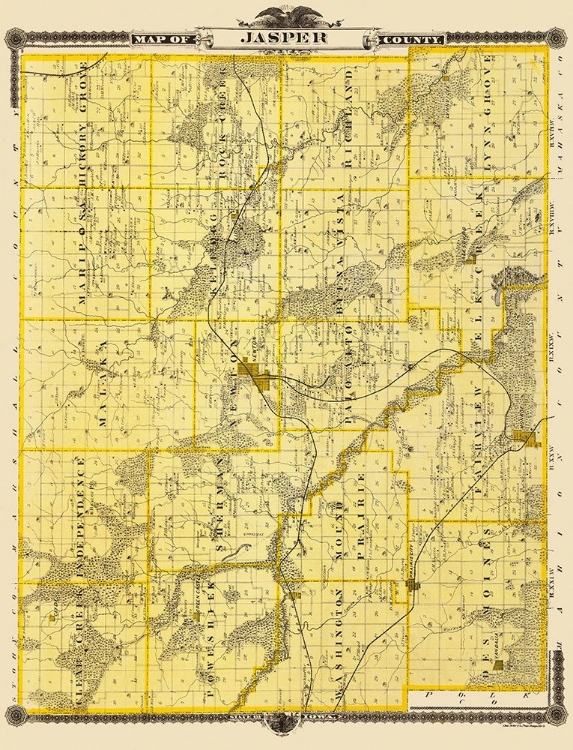 Picture of JASPER IOWA - SHOBER 1875