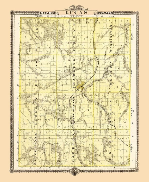 Picture of LUCAS IOWA LANDOWNER - ANDREAS 1874