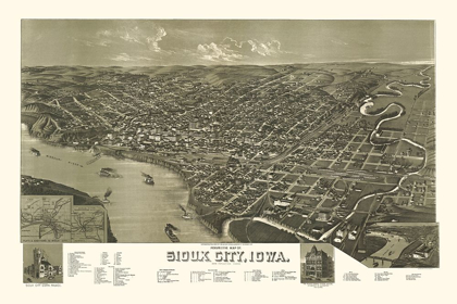 Picture of SIOUX CITY IOWA - WELLGE 1888