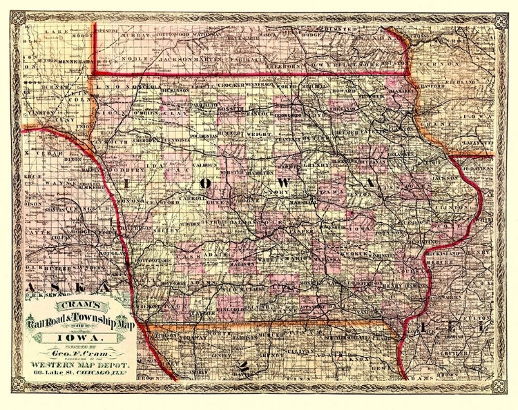 Picture of IOWA - CRAM 1875