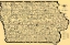 Picture of IOWA RAILROAD ROUTES - MCEWEN 1897