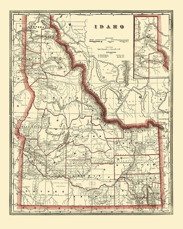 Picture of IDAHO - FRANKLIN 1896