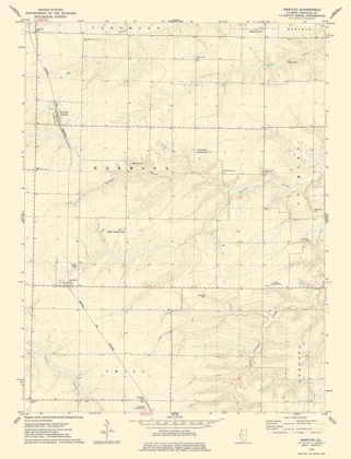 Picture of BENTLY ILLINOIS QUAD - USGS 1974