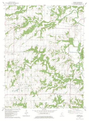 Picture of CAMDEN ILLINOIS QUAD - USGS 1981