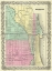 Picture of CHICAGO ILLINOIS - COLTON 1855