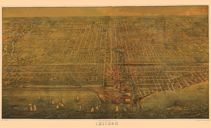 Picture of CHICAGO ILLINOIS - BRAUNHOLD 1857