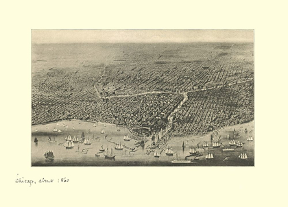 Picture of CHICAGO ILLINOIS - DAVIS 1860