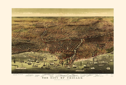 Picture of CHICAGO ILLINOIS - CURRIER 1892