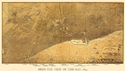Picture of CHICAGO ILLINOIS - ROY 1892