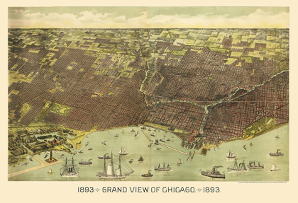 Picture of CHICAGO ILLINOIS - REYNERTSON 1892
