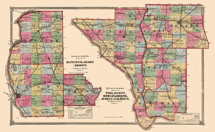 Picture of ILLINOIS COUNTIES