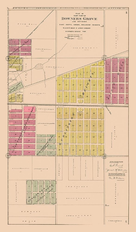 Picture of EASTERN DOWNERS GROVE  ILLINOIS - 1904