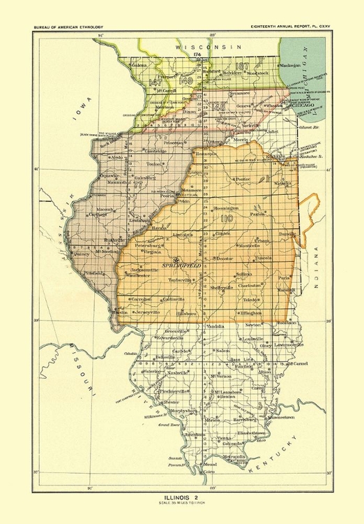 Picture of ILLINOIS - HOEN 1896