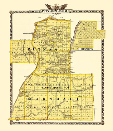 Picture of PUTNAM  MARSHALL ILLINOIS - WARNER 1870