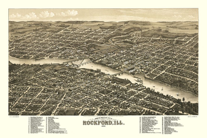 Picture of ROCKFORD ILLINOIS - BECK 1880