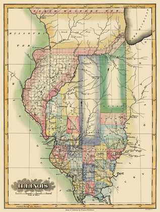 Picture of ILLINOIS - LUCAS 1823