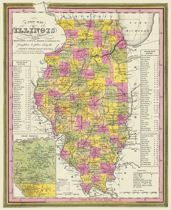 Picture of ILLINOIS - MITCHELL 1846