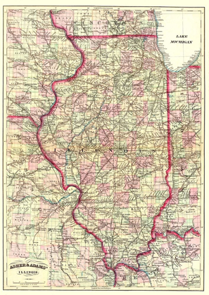 Picture of ILLINOIS - ASHER  1874