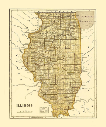 Picture of ILLINOIS - MORSE  1845