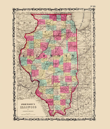 Picture of ILLINOIS - JOHNSON 1860