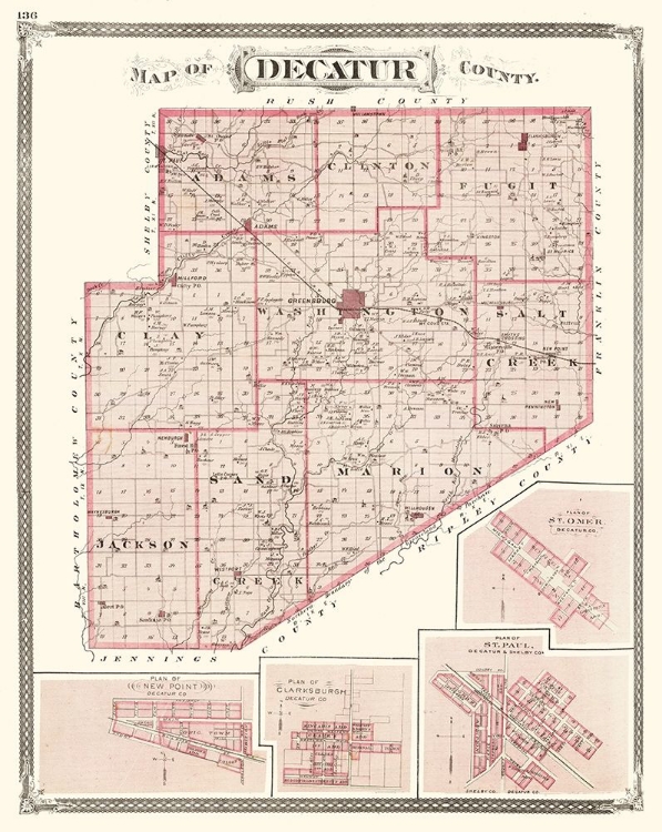 Picture of DECATUR INDIANA - BASKIN 1876