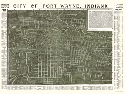 Picture of FORT WAYNE INDIANA - HIXSON 1907