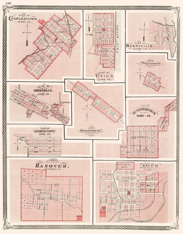 Picture of HANOVER, CHARLESTOWN, UTICA, SALEM, GREENVILLE