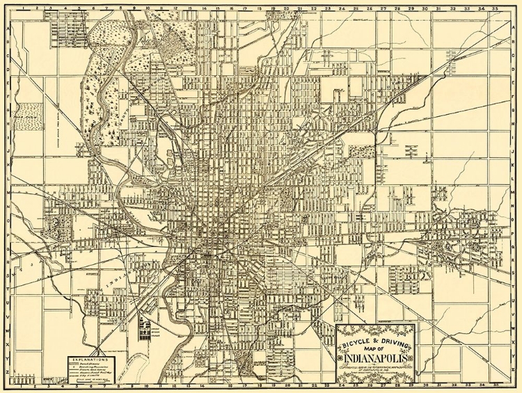 Picture of INDIANAPOLIS INDIANA - DESSECKER 1899