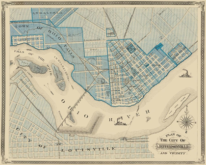 Picture of JEFFERSONVILLE INDIANA - BASKIN 1876