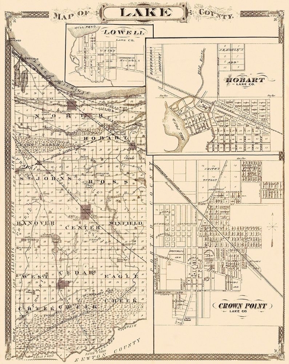 Picture of LAKE INDIANA - ANDREAS 1876