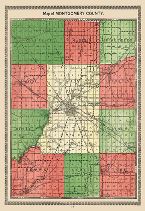 Picture of MONTGOMERY INDIANA - HOFFMAN 1898