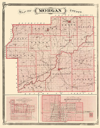 Picture of MORGAN INDIANA - BASKIN 1876