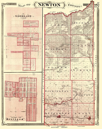 Picture of NEWTON INDIANA - BASKIN 1876